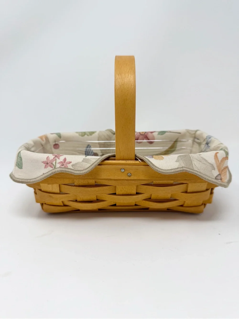 Longaberger 2000 Horizon of Hope Basket Botanical Fields Liner and Protector